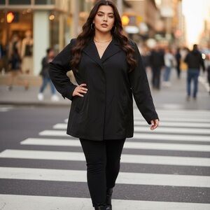 Gallery Women Spring Zip Up Jacket PTP 26”